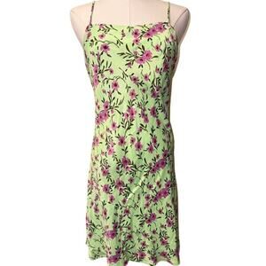 Zara Green Spring Summer Dress Size Medium